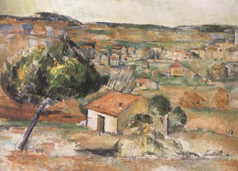 Paul Cezanne plain Provence oil painting picture